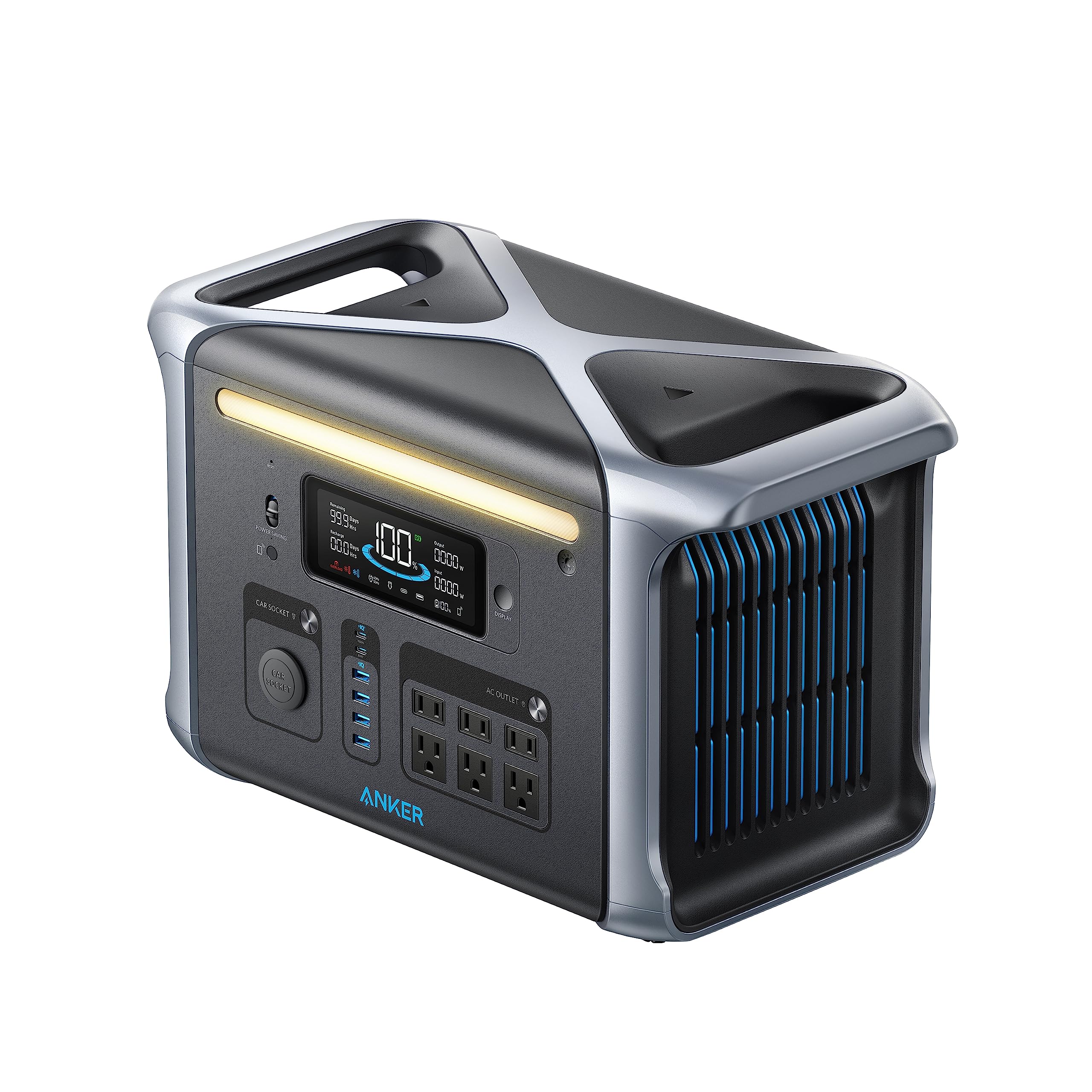 Anker 757 Portable Power Station (PowerHouse 1229Wh) Solix F1200